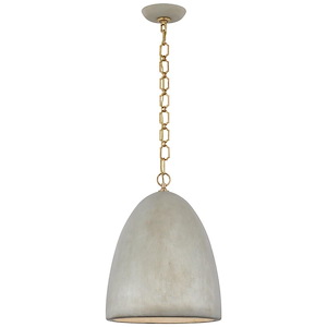 Elliot - 15W 1 LED Medium Dome Pendant-18.5 Inches Tall and 14 Inches Wide
