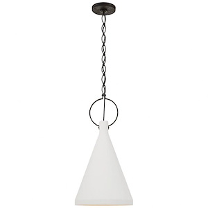 Limoges - 1 Light Medium Pendant In Casual Style-25.75 Inches Tall and 13.5 Inches Wide