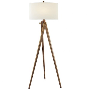 Tripod - 1 Light Floor Lamp-61 Inches Tall and 21 Inches Wide