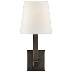 Square Tube - 1 Light Wall Sconce In Modern Style-14.25 Inches Tall and 6.25 Inches Wide