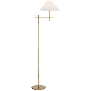 Hackney - 1 Light Bridge Arm Floor Lamp In Modern Style-52 Inches Tall and 11.75 Inches Wide