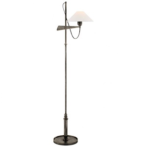 Hargett - 1 Light Bridge Arm Floor Lamp In Modern Style-56.5 Inches Tall