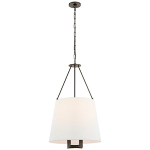 Dalston - 4 Light Hanging Pendant In Modern Style-34.25 Inches Tall and 21.25 Inches Wide - 1328342