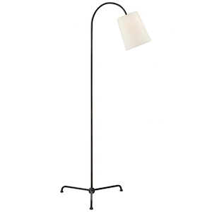 Mia - 1 Light Floor Lamp In Modern Style-56 Inches Tall