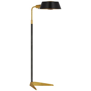 Alfie - 15W 1 LED Pharmacy Floor Lamp In Modern Style-46.25 Inches Tall and 12.5 Inches Wide