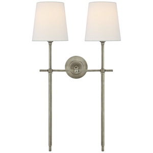 Bryant - 2 Light Large Double Tail Wall Sconce In Modern Style-26 Inches Tall and 16 Inches Wide - 1328359