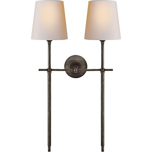 Bryant - 2 Light Large Double Tail Wall Sconce