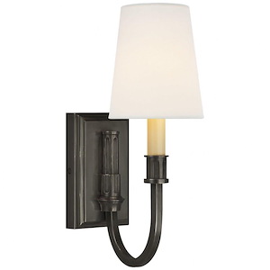 Modern Library - 1 Light Wall Sconce In Modern Style-14.25 Inches Tall and 5 Inches Wide
