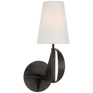 Auxerre - 6.5W 1 LED Medium Wall Sconce In Modern Style-16 Inches Tall and 6 Inches Wide