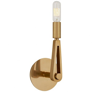 Alpha - 1 Light Wall Sconce In Modern Style-10.5 Inches Tall and 5 Inches Wide - 1112537