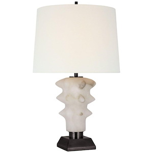 Luxor - 15W 1 LED Medium Table Lamp-25.25 Inches Tall and 14.5 Inches Wide