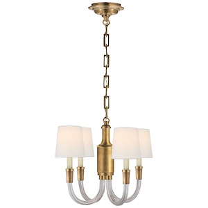 Vivian - 4 Light Mini Chandelier In Modern Style-14 Inches Tall and 18.5 Inches Wide - 1328431