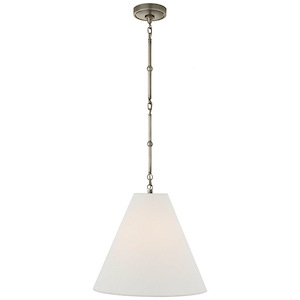 Goodman - 1 Light Small Pendant In Modern Style-12.75 Inches Tall and 15 Inches Wide