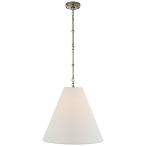 Goodman - 1 Light Medium Pendant In Modern Style-15.5 Inches Tall and 18 Inches Wide - 1328437