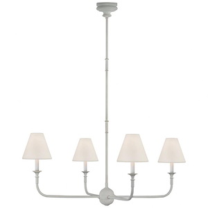 Piaf - 4 Light Large Chandelier In Casual Style-18.25 Inches Tall and 39.25 Inches Wide - 1225749