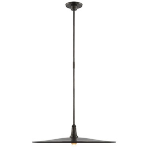 Truesdell - 9W LED Pendant In Modern Style-6.25 Inches Tall and 24 Inches Wide