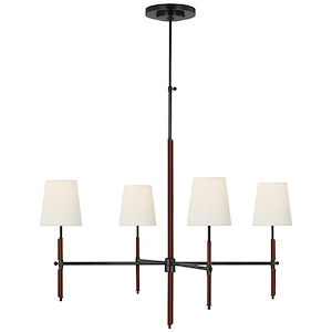 Bryant - 60W 4 LED Large Wrapped Chandelier In Modern Style-33 Inches Tall and 36 Inches Wide