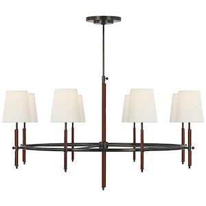 Bryant - 120W 8 LED Wrapped Ring Chandelier In Modern Style-22.75 Inches Tall and 41 Inches Wide