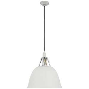 Gunner - 15W 1 LED Pendant-18 Inches Tall and 15.75 Inches Wide - 1328460