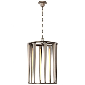 Galahad - 75W LED Medium Lantern In Modern Style-25.25 Inches Tall and 17 Inches Wide