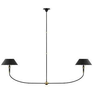 Turlington - 13W 2 LED X-Large Linear Chandelier In Traditional Style-21 Inches Tall and 68 Inches Wide - 1112595