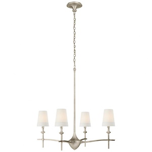 Pippa - 4 Light Large Chandelier In Modern Style-35 Inches Tall and 34 Inches Wide