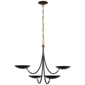 Keria - 23W LED Medium Chandelier In Traditional Style-22 Inches Tall and 29.75 Inches Wide - 1112609