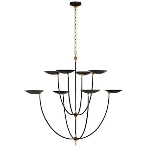 Keria - 45W LED X-Large Chandelier In Traditional Style-39.75 Inches Tall and 32 Inches Wide - 1112610