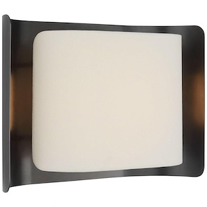 Penumbra - 15W LED Wall Sconce In Modern Style-10.5 Inches Tall and 15 Inches Wide