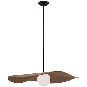 Mahalo - 6W LED Pendant-6.5 Inches Tall and 28 Inches Wide - 1328491