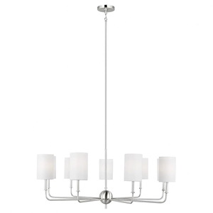 Foxdale-9 Light Chandelier In Transitional Style-14.88 Inch Tall and 36 Inch Wide