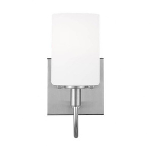 Oak Moore-1 Light Wall Sconce In Traditional Style-10 Inch Tall and 4.88 Inch Wide - 1285922