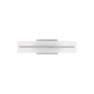 Dex-2 Light Small Bath Vanity In Modern Style-17.88 Inch Tall and 4.75 Inch Wide - 1285943