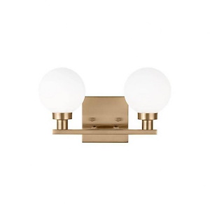 Clybourn-2 Light Bath Vanity In Modern Style-7.88 Inch Tall and 13.25 Inch Wide - 1285936
