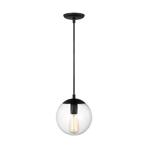Leo - 1 Light Small Pendant-8.5 Inches Tall and 8 Inches Wide - 1331920