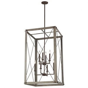 Thornwood-8 Light Large Foyer-23.13 Inch wide by 38 Inch high