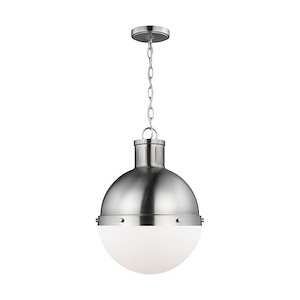 Hanks-1 Light Medium Pendant-13.25 Inch wide by 18 Inch high - 1286028