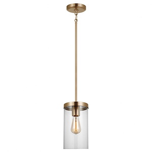 Zire-1 Light Pendant In Modern Style-10.88 Inch Tall and 6 Inch Wide