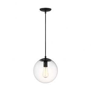 Leo - 1 Light Medium Pendant-10.75 Inches Tall - 1331878