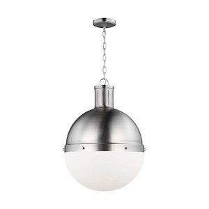 Hanks-1 Light Large Pendant-16 Inch wide by 22 Inch high - 1286065
