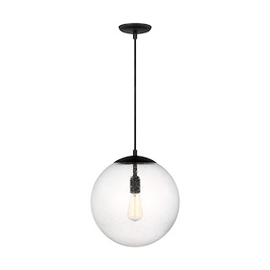 Leo - 1 Light Extra Large Pendant-14.75 Inches Tall and 14 Inches Wide