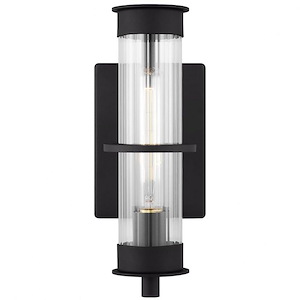 Alcona-1 Light Small Outdoor Wall Lantern In Transitional Style-12.5 Inch Tall and 5 Inch Wide