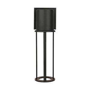 Union-9W 1 LED Medium Outdoor Wall Lantern In Modern Style-15.75 Inch Tall and 5 Inch Wide - 1286128