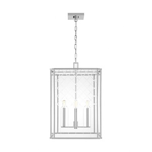 Generation Lighting-Erro-4 Light Medium Pendant In Transitional Style-24.25 Inch Tall and 16 Inch Wide - 1226877