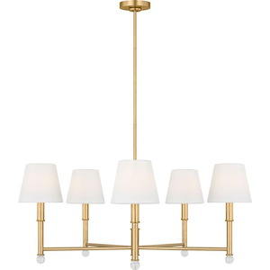 Greard - 5 Light Chandelier-13.75 Inch Tall and 33.13 Inch Wide - 1395575