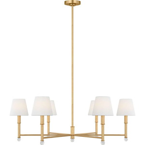 Greard - 6 Light Chandelier-13.75 Inch Tall and 40 Inch Wide - 1395393