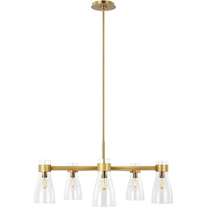 Generation Lighting-Aerin-5 Light Chandelier