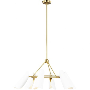 Generation Lighting-Aerin-6 Light Chandelier - 1072383