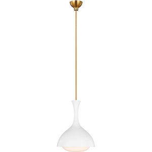 Generation Lighting-Aerin-1 Light Small Pendant - 1072388