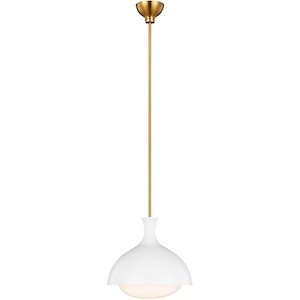 Generation Lighting-Aerin-1 Light Medium Pendant - 1072389